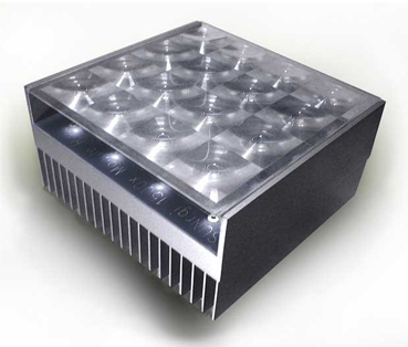 Solar Cell with Heat Sink